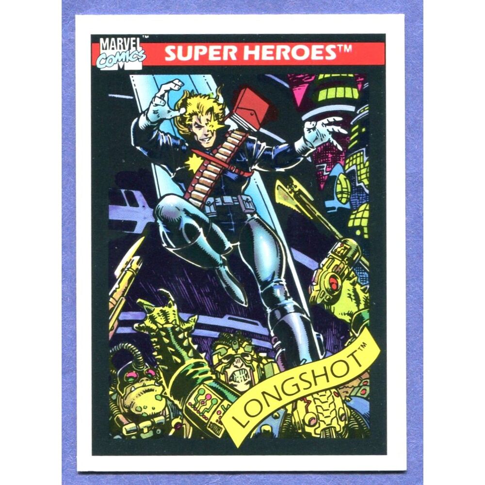 1990 Marvel Universe Card - #45 Long Shot